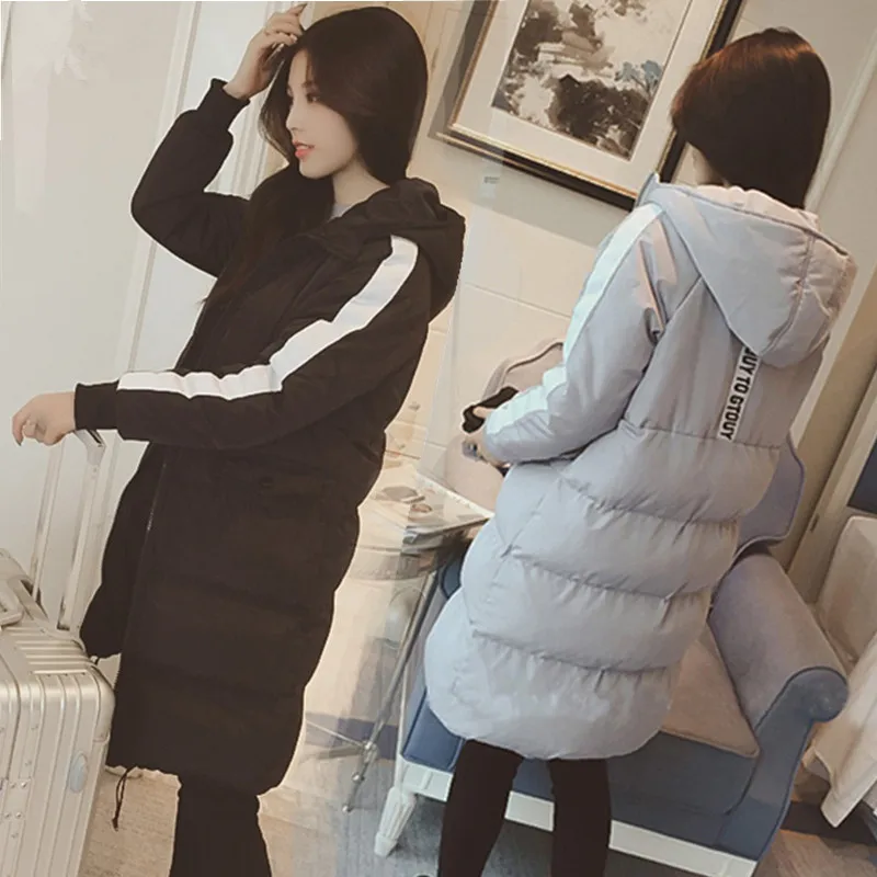 Зимнее тонкое корейское женское хлопковое джемтовое свободное теплое пальто с капюшоном средней длины на молнии прямое пальто
Зимнее тонкое корейское женское хлопковое джемтовое свободное теплое пальто с капюшоном средней длины на молнии прямое пальто