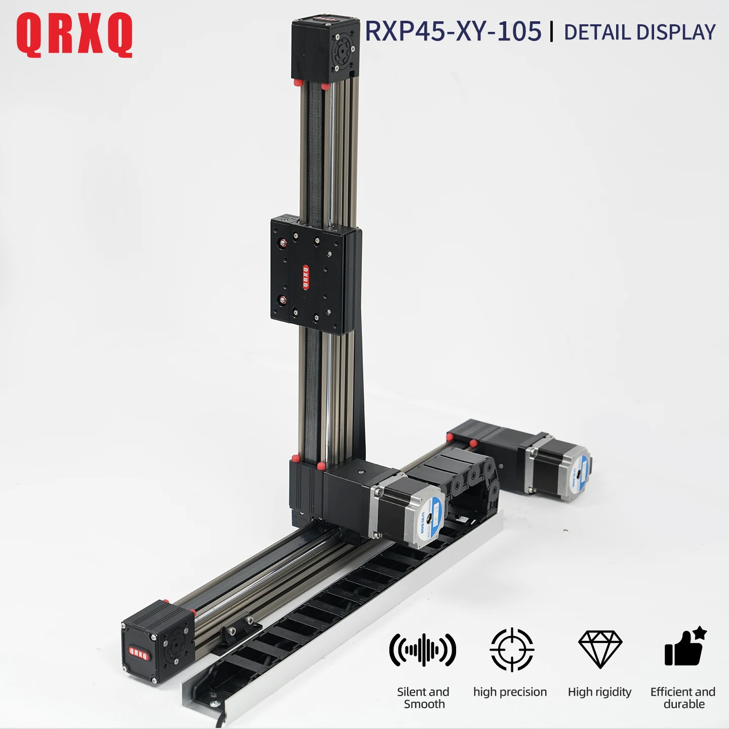 QRXQ RXP45-YZ-105 Axis Slide Table T-Type Linear Guide Motor Gantry Linear Guide Platform 5kg Load Capacity Robotic Arm CNC
QRXQ RXP45-YZ-105 Axis Slide Table T-Type Linear Guide Motor Gantry Linear Guide Platform 5kg Load Capacity Robotic Arm CNC