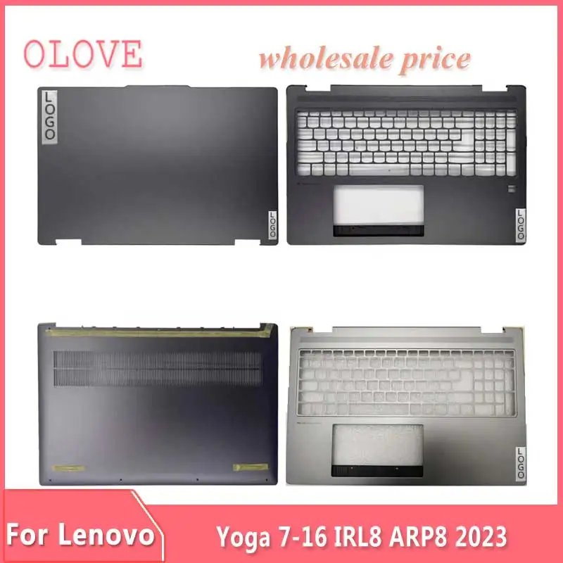 Новинка, Оригинальный чехол для ноутбука Lenovo Yoga 7-16 IRL8 ARP8 2023, задняя крышка ЖК-дисплея, передняя рамка, верхняя Подставка для рук, нижний корпус, клавиатура, петли
Новинка, Оригинальный чехол для ноутбука Lenovo Yoga 7-16 IRL8 ARP8 2023, задняя крышка ЖК-дисплея, передняя рамка, верхняя Подставка для рук, нижний корпус, клавиатура, петли