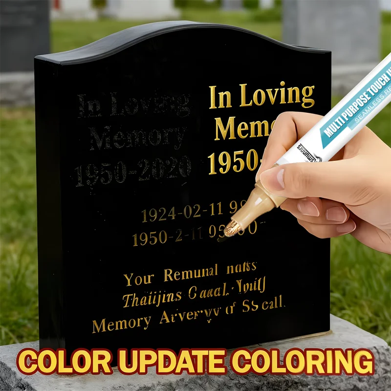 Professional Tombstone Touch-Up Pen – Fade-resistant epitaph repair, restores faded blurred inscriptions for tombstones & monume
Professional Tombstone Touch-Up Pen – Fade-resistant epitaph repair, restores faded blurred inscriptions for tombstones & monume