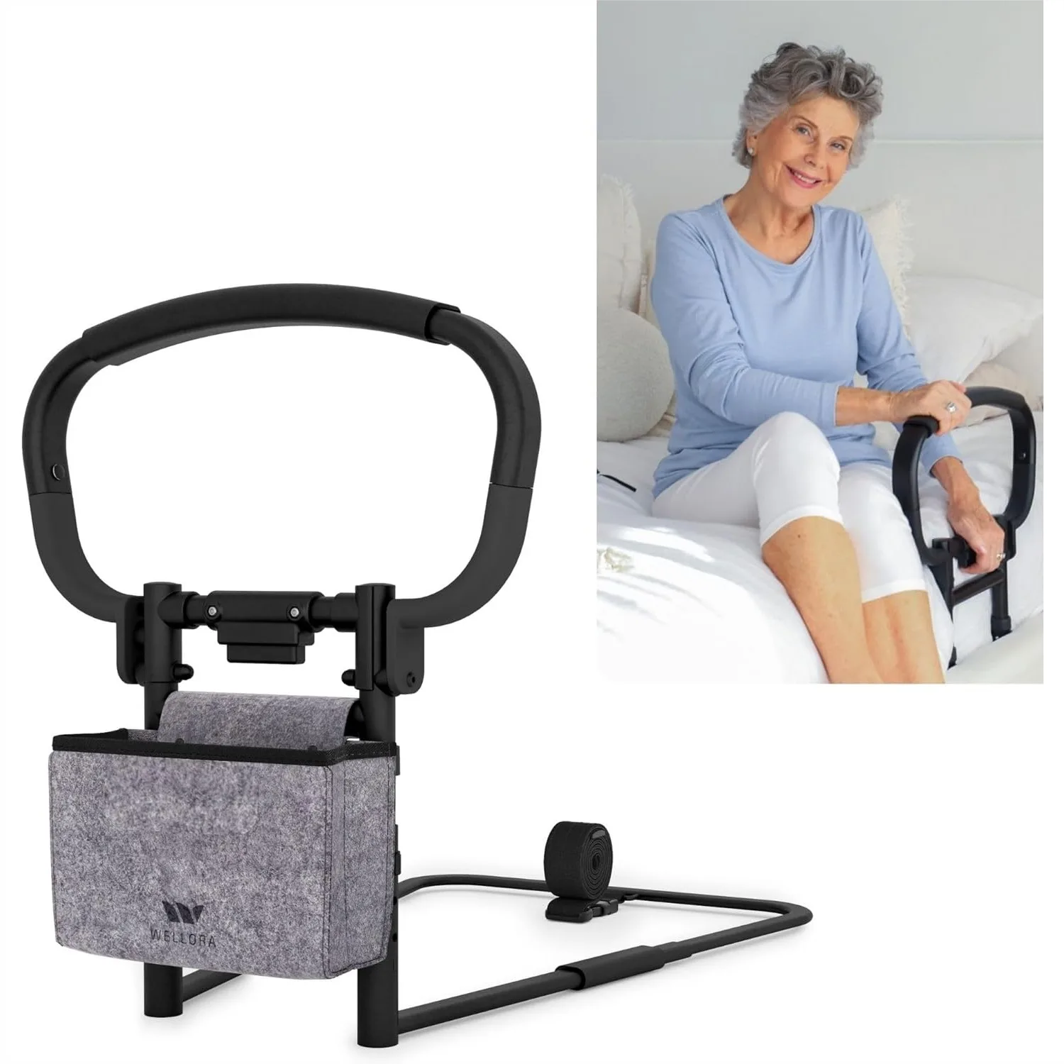 Sturdy Bed Rails for Elderly Adults Safety - Foldable & Adjustable Bed Rail Supports 330lbs - Fit Twin Full Queen King - Bed
Sturdy Bed Rails for Elderly Adults Safety - Foldable & Adjustable Bed Rail Supports 330lbs - Fit Twin Full Queen King - Bed