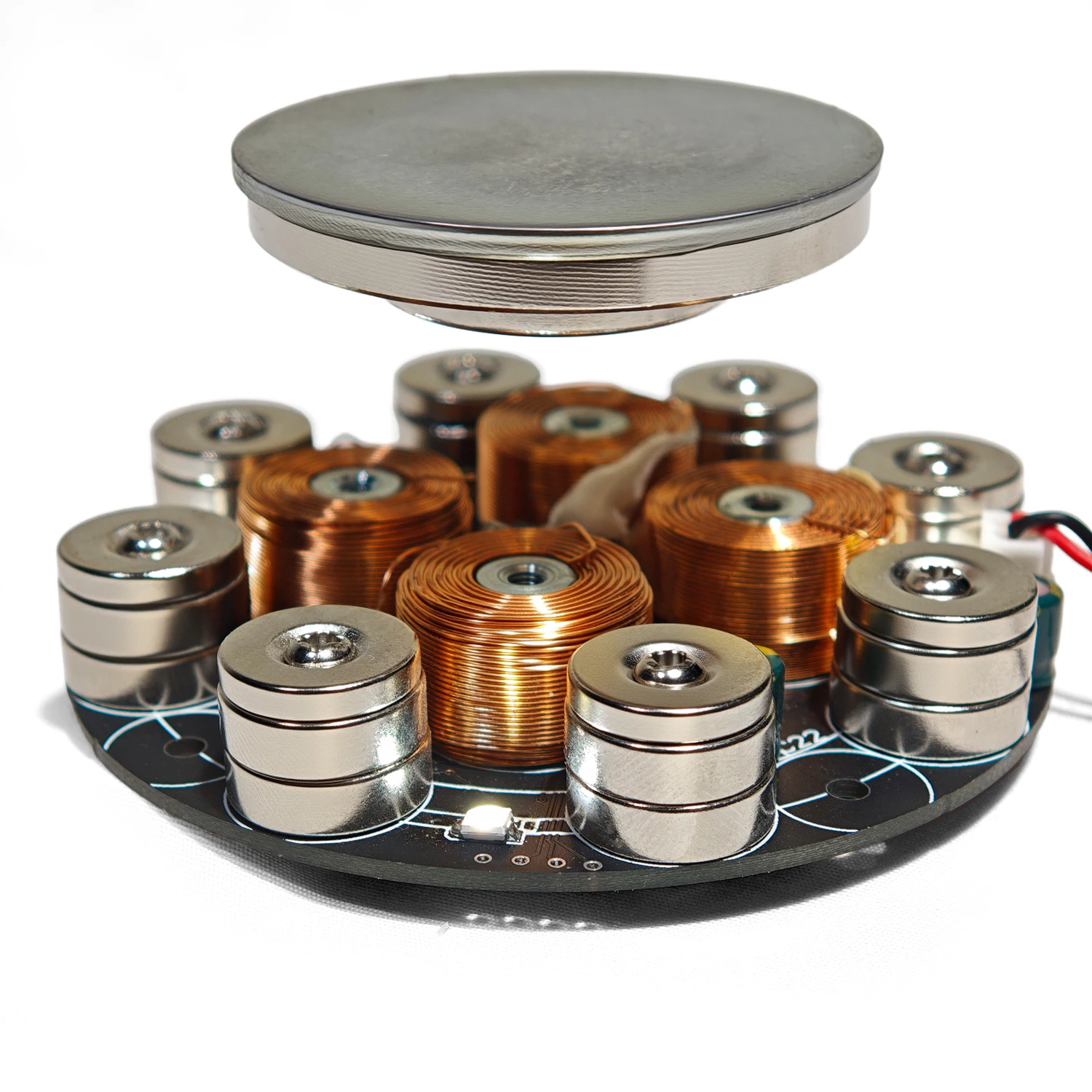 Push Down Magnetic Levitation Finished Electronic Product Physics Electromagnetic Experiment Tech Student Fun Toy Hobby Gift
Push Down Magnetic Levitation Finished Electronic Product Physics Electromagnetic Experiment Tech Student Fun Toy Hobby Gift