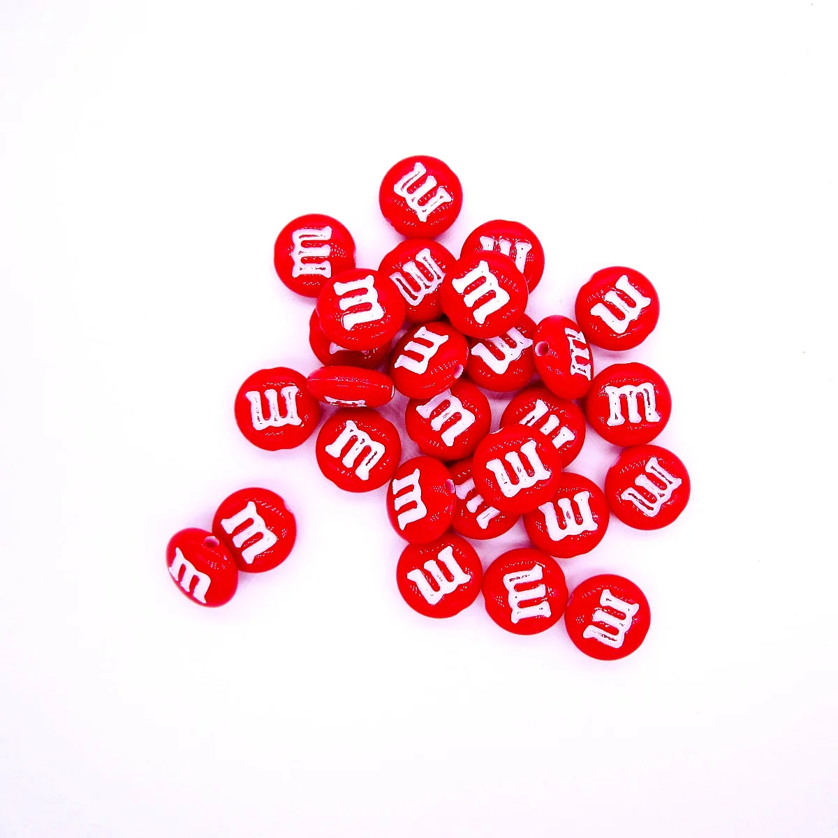 Acrylic Cartoon M Bean Beads Red Color Handmade Spacer Charm Bead For Jewelry Making DIY Jewelry Decoration Accessories 500G/Lot
Acrylic Cartoon M Bean Beads Red Color Handmade Spacer Charm Bead For Jewelry Making DIY Jewelry Decoration Accessories 500G/Lot