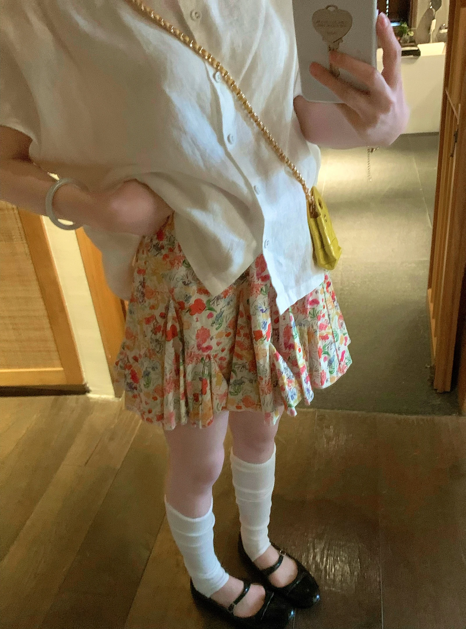 Zhang Bao Bao Cotton Floral Print Asymmetrical Skirt Elastic Waist Half-length Skirts Women's Fashion Spring Season China Made
Zhang Bao Bao Cotton Floral Print Asymmetrical Skirt Elastic Waist Half-length Skirts Women's Fashion Spring Season China Made