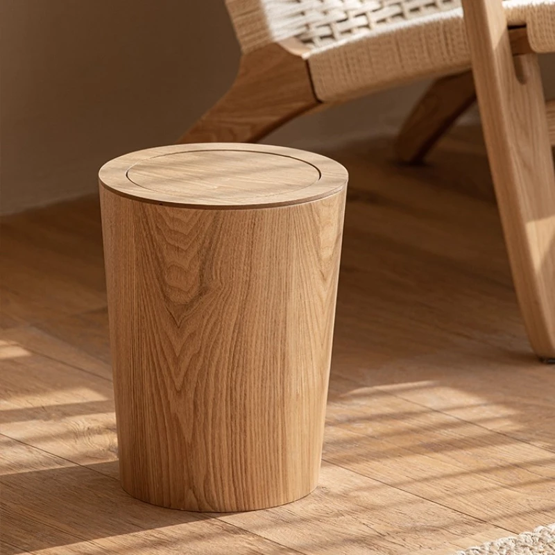 Natural Style Waste Bin for Office & Living Room,Creative Flip-Top Trash Can, Zen Japanese Deskside Paper Basket with Lid
Natural Style Waste Bin for Office & Living Room,Creative Flip-Top Trash Can, Zen Japanese Deskside Paper Basket with Lid