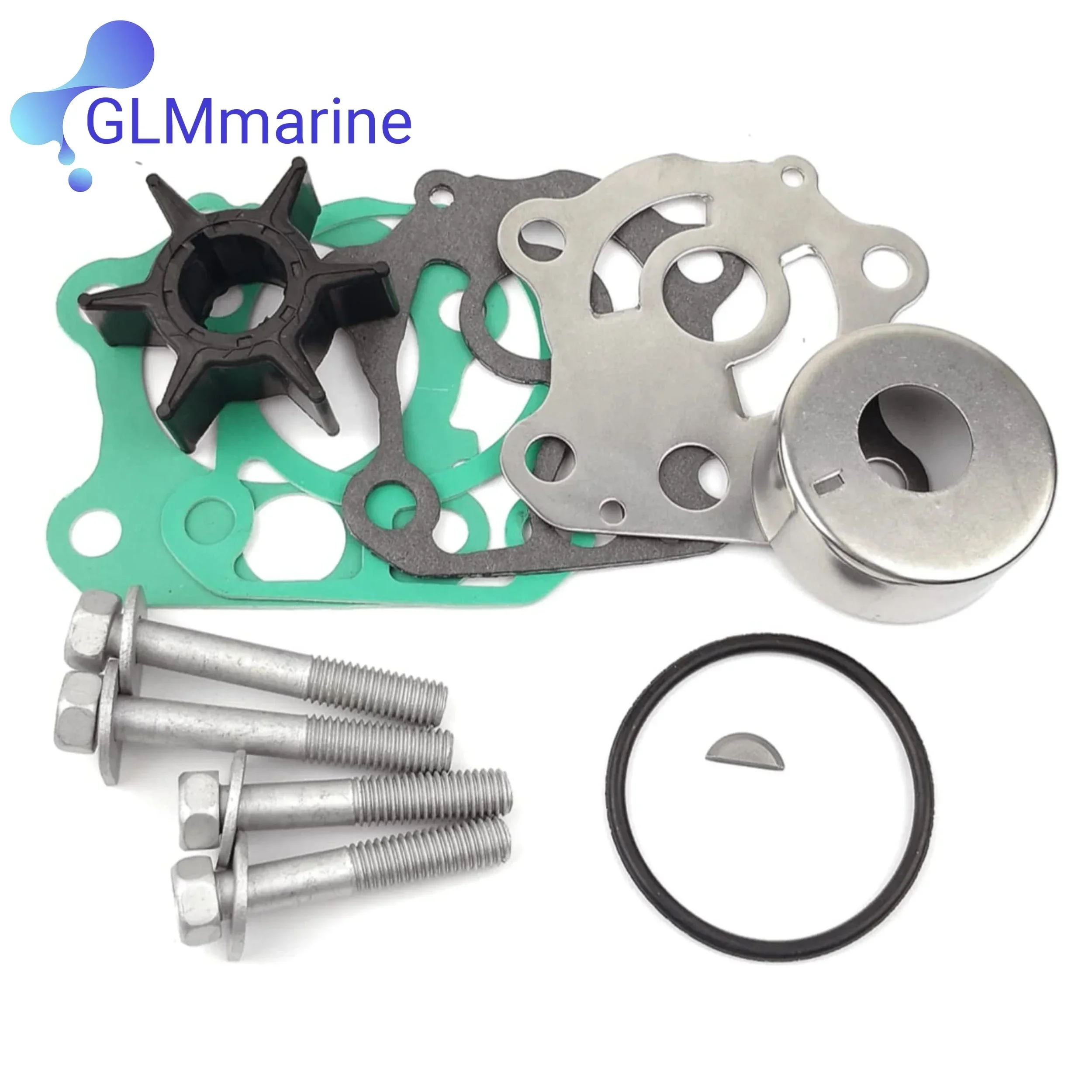 Water Pump Impeller Kit For Yamaha 2-Stroke 50 60 70 HP 60F 70B 4-Stroke 50 60 HP FT 50 60 Outboard Motor 6H3-W0078-A0 18-3461
Water Pump Impeller Kit For Yamaha 2-Stroke 50 60 70 HP 60F 70B 4-Stroke 50 60 HP FT 50 60 Outboard Motor 6H3-W0078-A0 18-3461