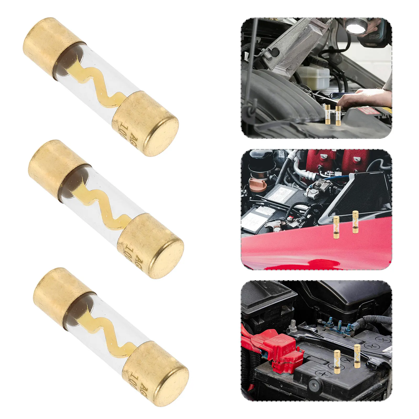 5Pcs 32V 100A Glass Car Fuse Tube Agu Automotive Audio Fuse Reliable Overcurrent Protection for Car Audio Systems Vehicles
5Pcs 32V 100A Glass Car Fuse Tube Agu Automotive Audio Fuse Reliable Overcurrent Protection for Car Audio Systems Vehicles