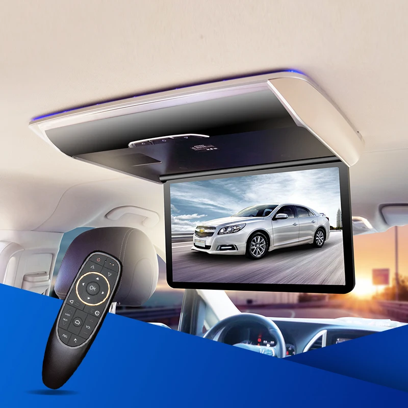 14inch Car Roof Monitor Touch Screen Android 16 HDMI Ceiling Multimedia Video Player With 16 Colors Ambient Light Remote Control
14inch Car Roof Monitor Touch Screen Android 16 HDMI Ceiling Multimedia Video Player With 16 Colors Ambient Light Remote Control