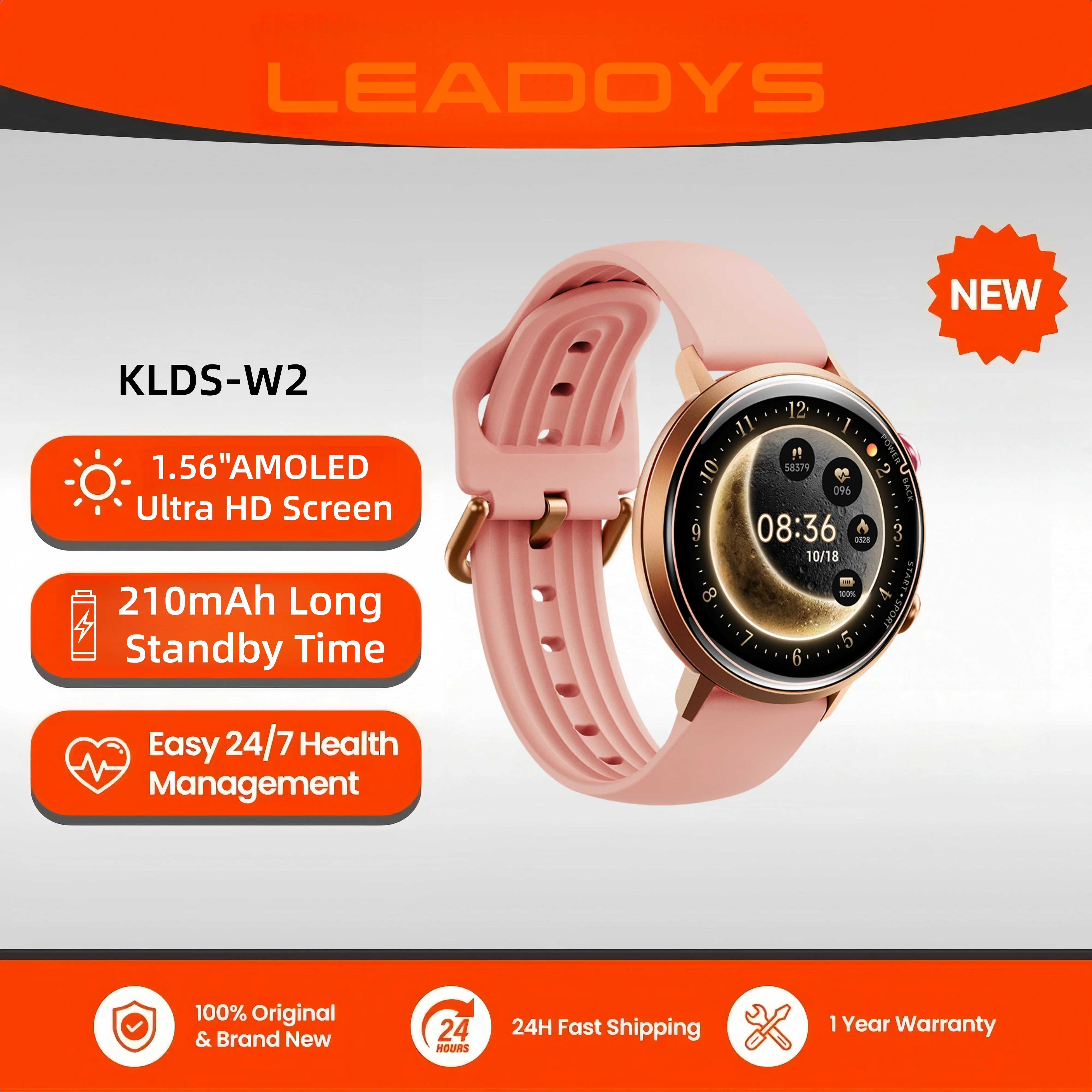 Leadoys W2 Sports Series Смарт-часы с HD-экраном Bluetooth CallGPSТрекер сердечного ритма Водонепроницаемые мужские и женские 2025 Новое издание
Leadoys W2 Sports Series Смарт-часы с HD-экраном Bluetooth CallGPSТрекер сердечного ритма Водонепроницаемые мужские и женские 2025 Новое издание