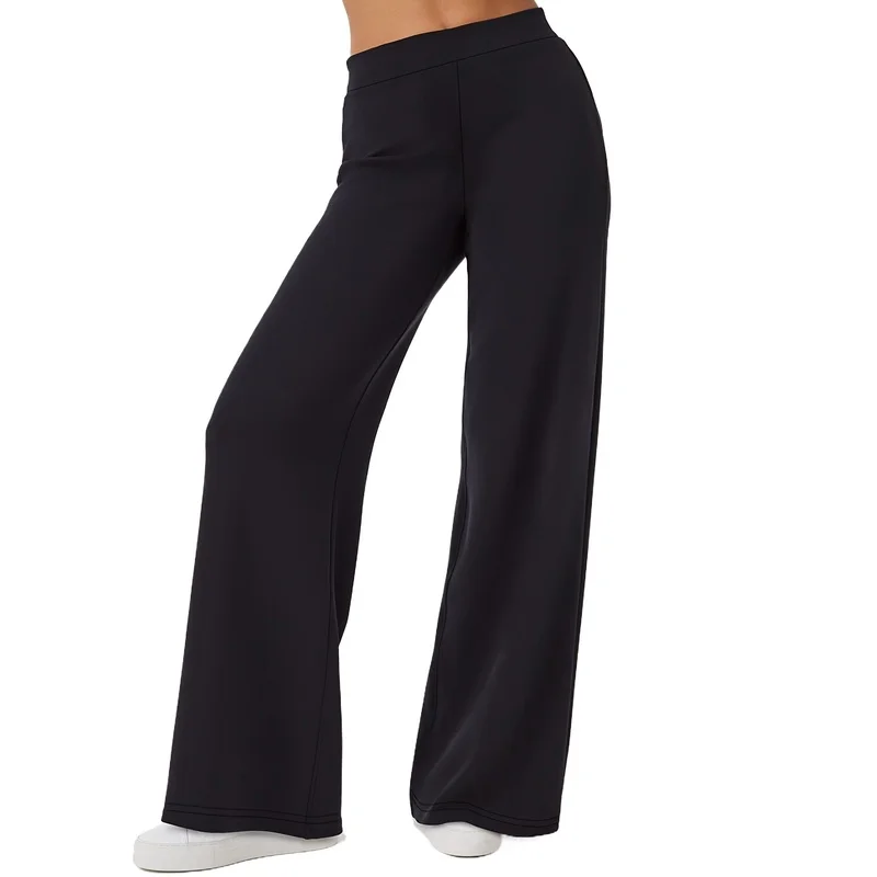 2025 Fashion Regular Waist Wide Leg Pants Women Elastic Waist Breathable Slimming Black Daily Office Trousers
2025 Fashion Regular Waist Wide Leg Pants Women Elastic Waist Breathable Slimming Black Daily Office Trousers