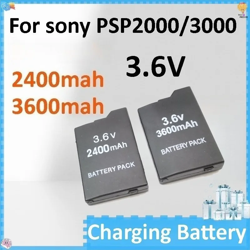 3pcs 3.6V 2400mah 3600mAh Built-in Battery for Sony PSP-2000 PSP-3000 Gaming Consoles Rechargeable Host Batteries
3pcs 3.6V 2400mah 3600mAh Built-in Battery for Sony PSP-2000 PSP-3000 Gaming Consoles Rechargeable Host Batteries