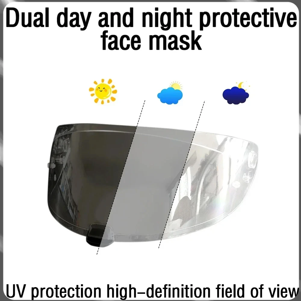 For HJC I70 I10 motorcycle accessories helmet i70 photochromic UV resistant PC smoke black replacement face mask goggles
For HJC I70 I10 motorcycle accessories helmet i70 photochromic UV resistant PC smoke black replacement face mask goggles