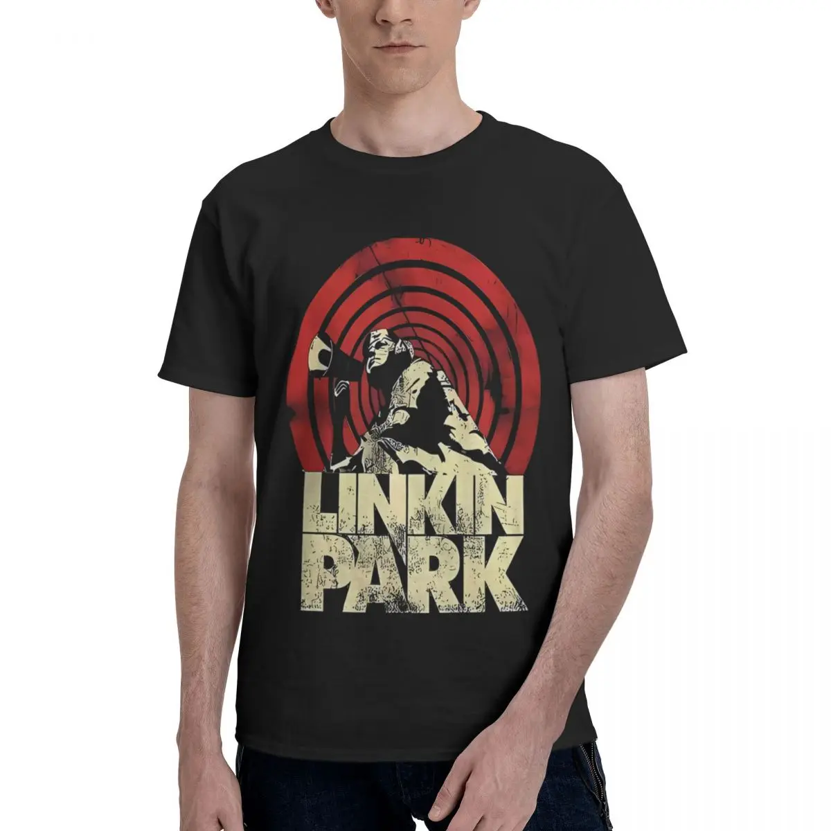 Linkin-Park Rock Band, 100% хлопок, повседневная дышащая удобная футболка, забавная мужская футболка с рисунком
Linkin-Park Rock Band, 100% хлопок, повседневная дышащая удобная футболка, забавная мужская футболка с рисунком