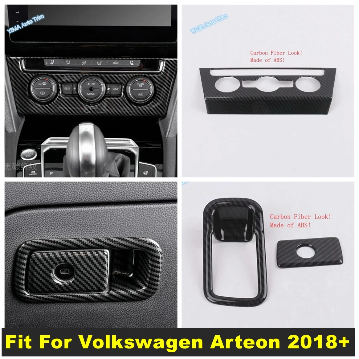For Volkswagen Arteon 2018 - 2024 ABS Auto Glove Storage Box / Central Control Air Conditioning Panel Accessories Cover Trim
For Volkswagen Arteon 2018 - 2024 ABS Auto Glove Storage Box / Central Control Air Conditioning Panel Accessories Cover Trim