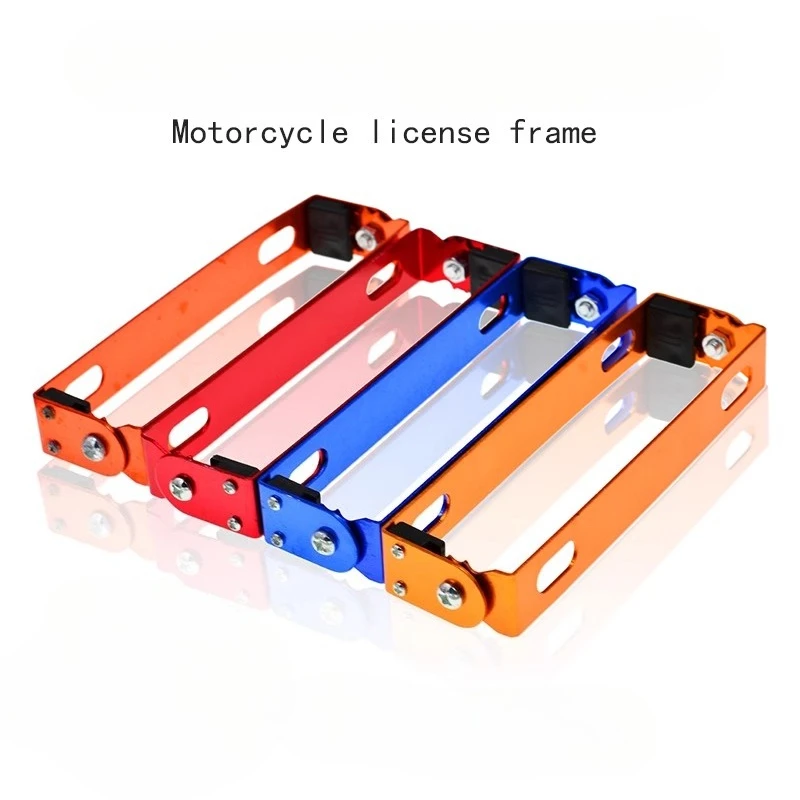 Motorcycle Electric Vehicle Modification Accessories Scooter Plate Holder License Plate Adjustable Movable License Plate Holder
Motorcycle Electric Vehicle Modification Accessories Scooter Plate Holder License Plate Adjustable Movable License Plate Holder