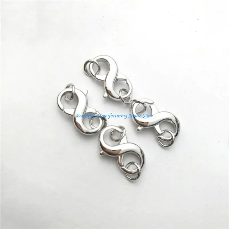 E56A Double Opening for Infinity Figure-Eight Lobster Repair Clasp Silver Gold for Women Girl DIY Jewelry Supplies 12mm x 8mm
E56A Double Opening for Infinity Figure-Eight Lobster Repair Clasp Silver Gold for Women Girl DIY Jewelry Supplies 12mm x 8mm