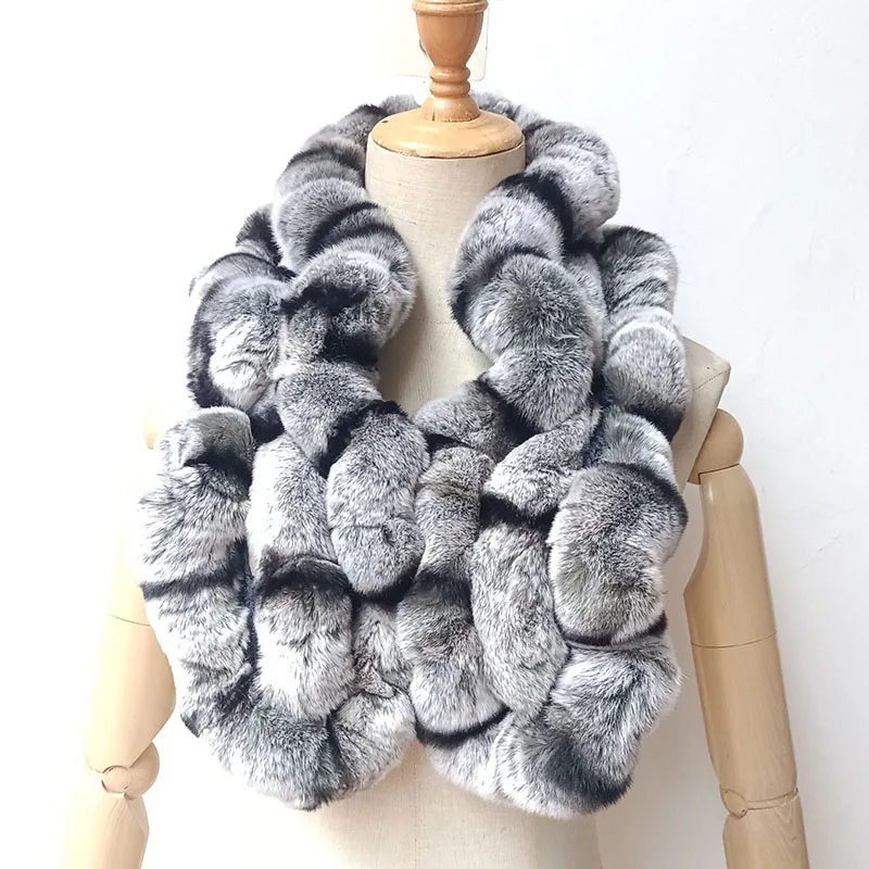 Women Winter Warm Real Rex Rabbit Fur Scarf Wave Cut Fashion Thick Genuine Fur Scarves Female
Women Winter Warm Real Rex Rabbit Fur Scarf Wave Cut Fashion Thick Genuine Fur Scarves Female