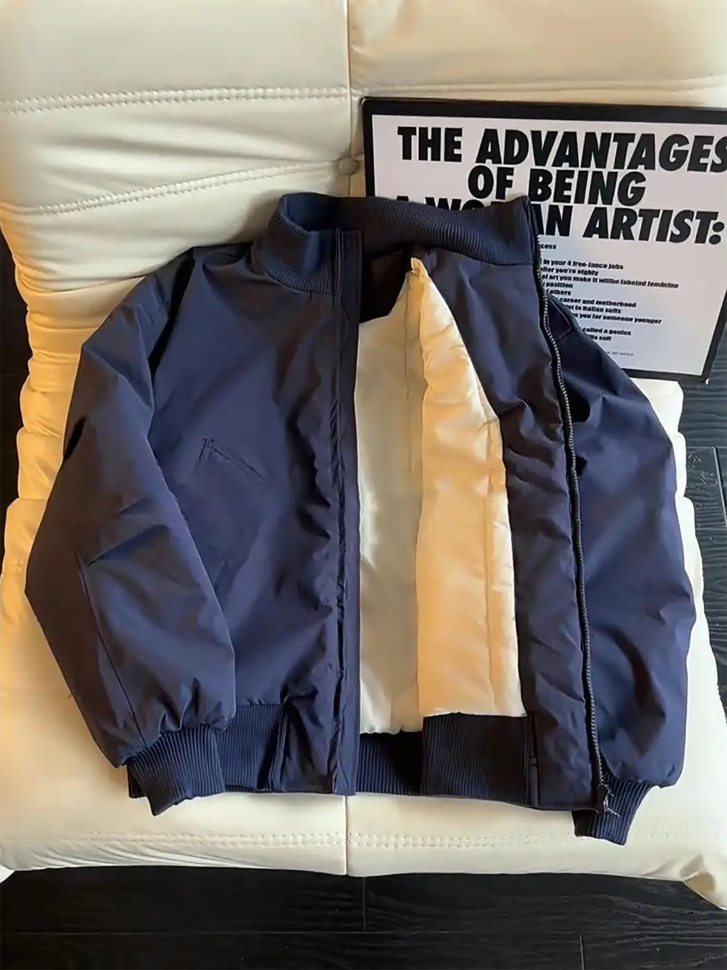 American Sle Quilted down Jaet Men's Winter Thi Warm Baseball Flight Coat Zipper Closure ort Length Polyester Fiber
American Sle Quilted down Jaet Men's Winter Thi Warm Baseball Flight Coat Zipper Closure ort Length Polyester Fiber