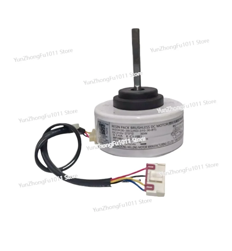 New Type of Air Conditioner Brushless DC Motor Variable Frequency Fan Motor WZDK30-38G (RD-310-30-8T) DC310V 30W Parts
New Type of Air Conditioner Brushless DC Motor Variable Frequency Fan Motor WZDK30-38G (RD-310-30-8T) DC310V 30W Parts