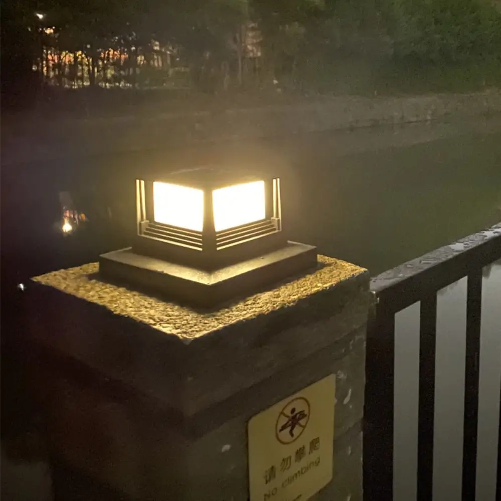 Deck Cap Square Fence Gate Pillar Lamp Solar Powered Lighting Fence Post Light LED Waterproof Solar Column Light Fence Gate
Deck Cap Square Fence Gate Pillar Lamp Solar Powered Lighting Fence Post Light LED Waterproof Solar Column Light Fence Gate