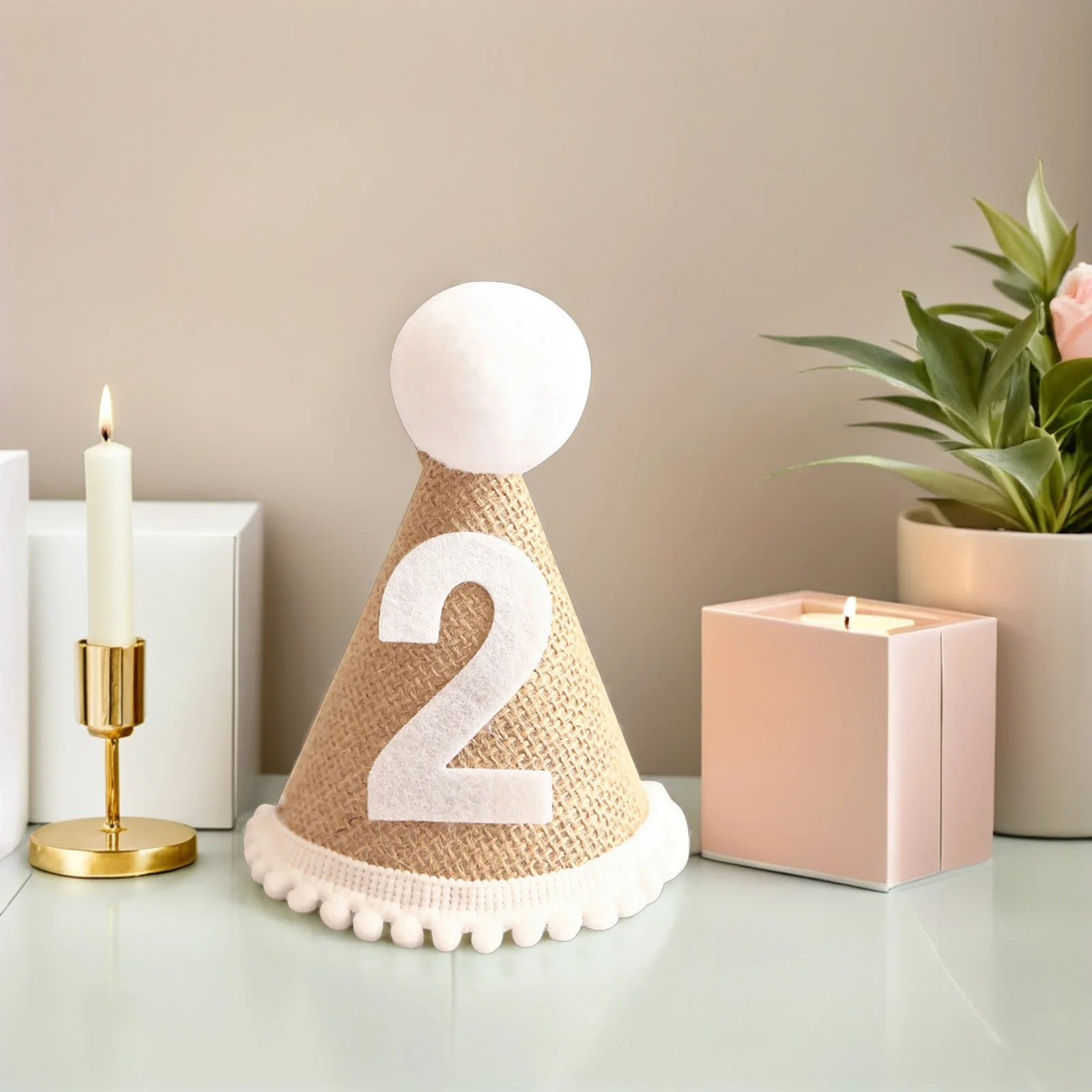 1 pc Birthday Hat Adorable Party Hats Photo Prop Linen Decoration Favor Headwear Shower Gift 
1 pc Birthday Hat Adorable Party Hats Photo Prop Linen Decoration Favor Headwear Shower Gift