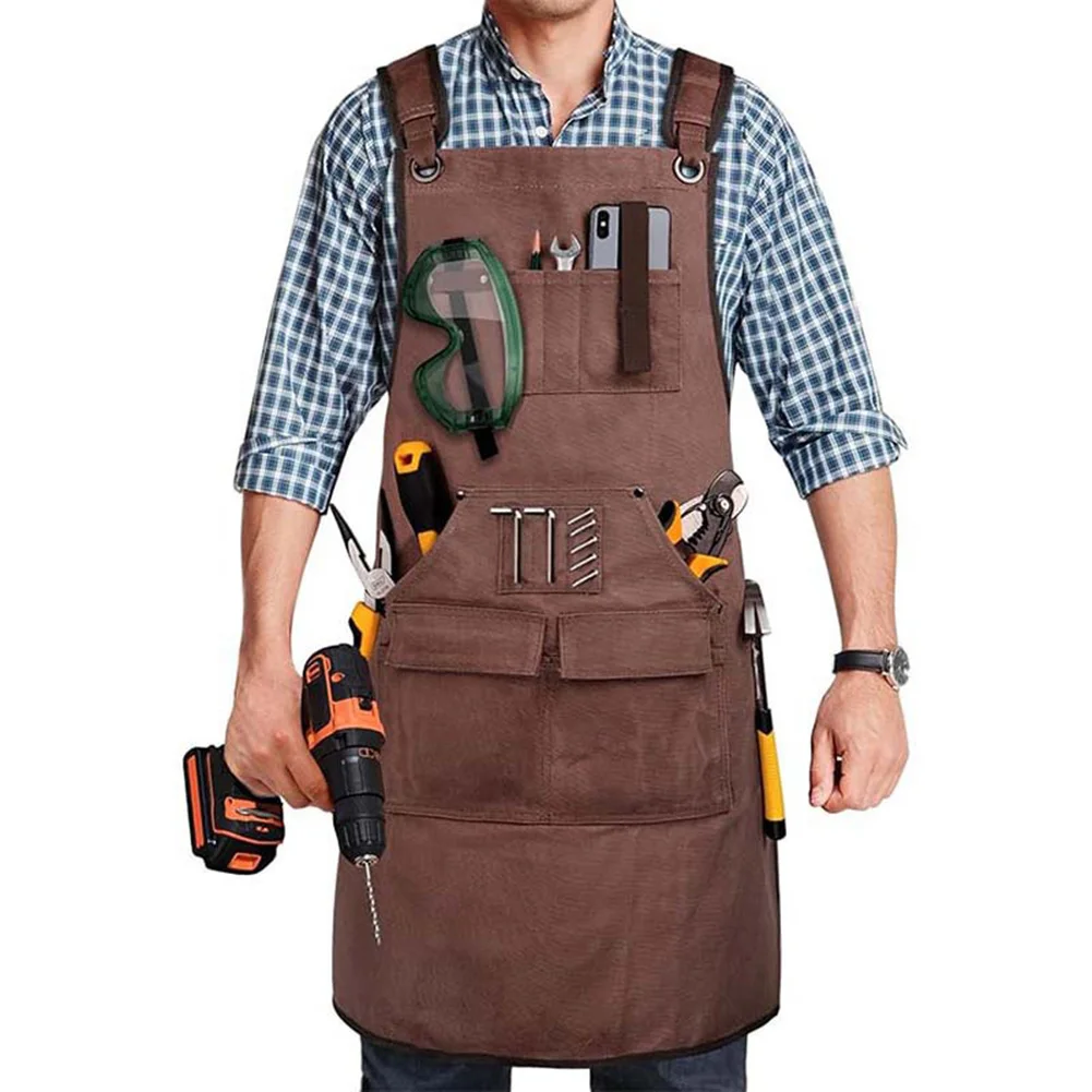 Anti-pollution Apron Craftsmen Apron Construction Site Adjustable Cross Back Straps Crossbody Strap For Comfort
Anti-pollution Apron Craftsmen Apron Construction Site Adjustable Cross Back Straps Crossbody Strap For Comfort