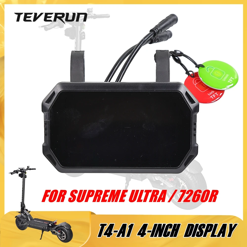4-Inch TFT Center Display 2024 Version With PKE & APP for TEVERUN FIGHTER SUPREME ULTRA 7260R TETRA Electric Scooter Code T4-A1
4-Inch TFT Center Display 2024 Version With PKE & APP for TEVERUN FIGHTER SUPREME ULTRA 7260R TETRA Electric Scooter Code T4-A1