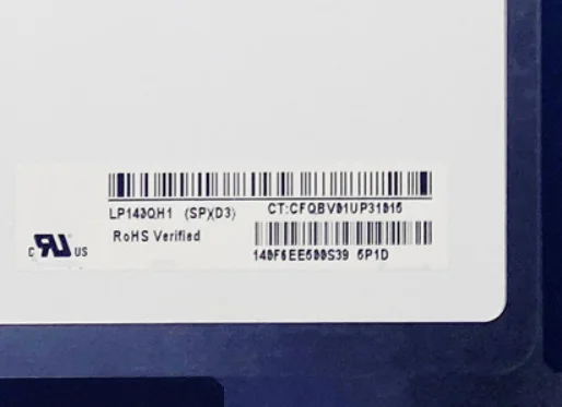 14.0'' LP140QH1-SPD3 LP140QH1 SPD3 Laptop LCD Screen 2560*1440 eDP 40 Pins IPS
14.0'' LP140QH1-SPD3 LP140QH1 SPD3 Laptop LCD Screen 2560*1440 eDP 40 Pins IPS