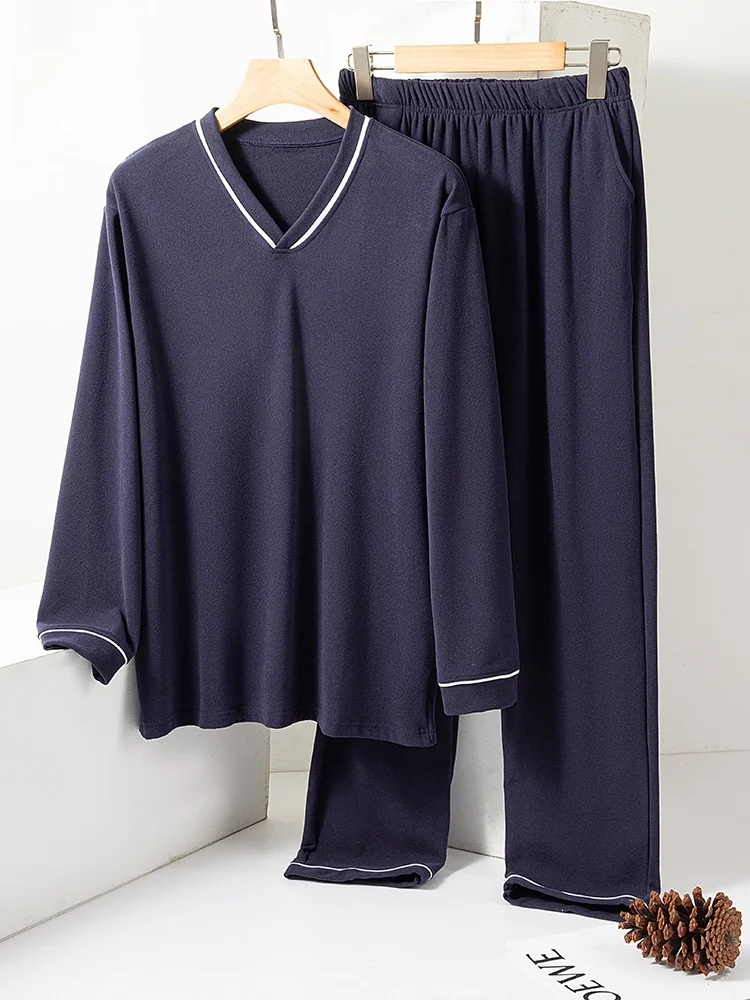 Мужской комплект домашней одежды Thiened V-Ne, зимний теплый длинный комплект све, повседневный комплект из двух предметов большого размера, удобный домашний комплект...
Мужской комплект домашней одежды Thiened V-Ne, зимний теплый длинный комплект све, повседневный комплект из двух предметов большого размера, удобный домашний комплект...