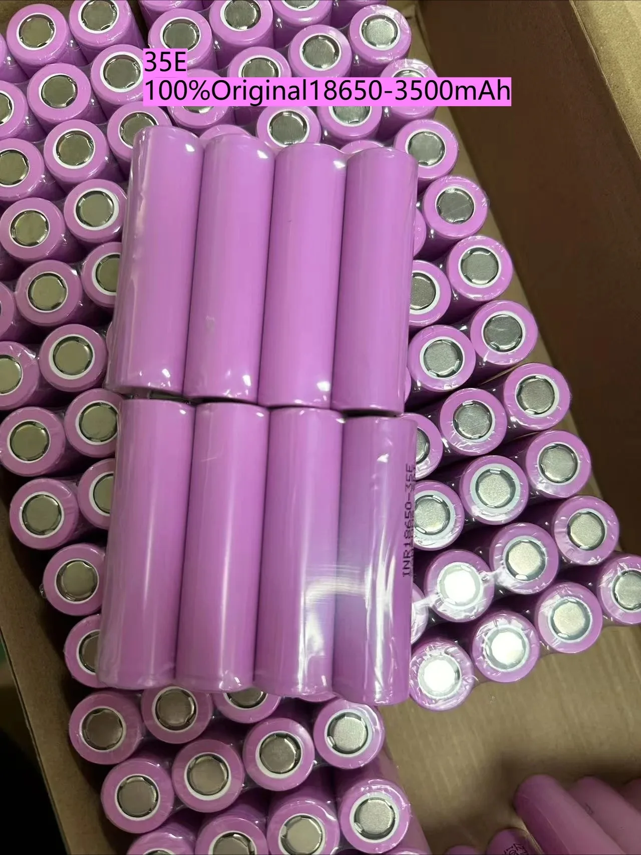 35E 20A Discharge Rechargeable Battery 3500mAh INR18650 35E 1-200pcs For Flashlight batteries 3.7V Li-Ion Battery
35E 20A Discharge Rechargeable Battery 3500mAh INR18650 35E 1-200pcs For Flashlight batteries 3.7V Li-Ion Battery