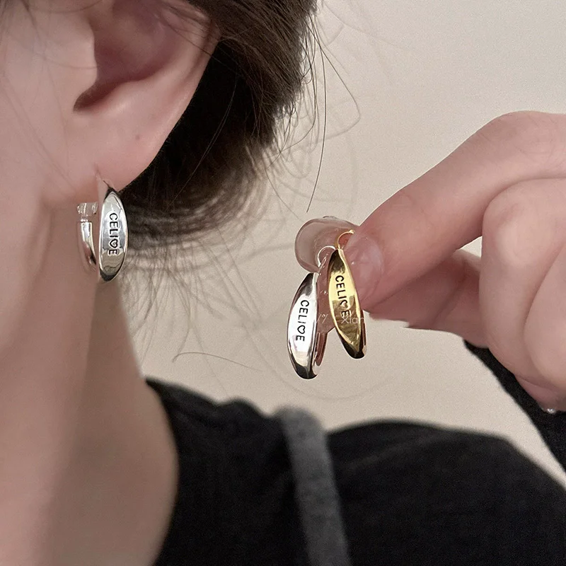Trendy 925 Sterling Silver Minimalist Alphabet Ear Clips for Women Versatile Elegant Charm Jewelry Gifts
Trendy 925 Sterling Silver Minimalist Alphabet Ear Clips for Women Versatile Elegant Charm Jewelry Gifts