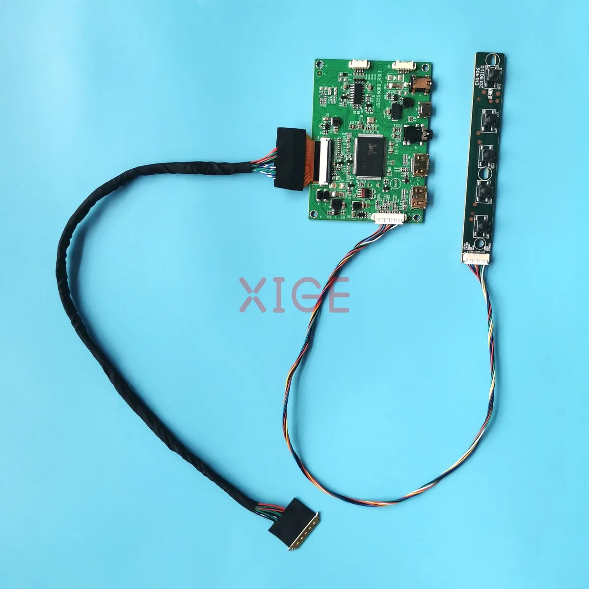 For LP133WD1-SLA1 LP133WD2-SLB1 Controller Driver Board Laptop Monitor LVDS 40 Pin 1600x900 Mini-HDMI 13.3" Micro USB DIY Kit
For LP133WD1-SLA1 LP133WD2-SLB1 Controller Driver Board Laptop Monitor LVDS 40 Pin 1600x900 Mini-HDMI 13.3" Micro USB DIY Kit