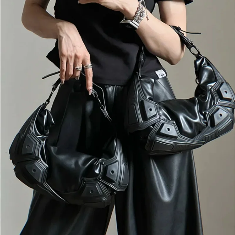2026 Новая тенденция Y2K, женская сумка из искусственной кожи с несколькими карманами в стиле панк, винтажная сумка подмышки, мотоциклетная сумка подмышками, повседневная сумка для поездок на работу
2026 Новая тенденция Y2K, женская сумка из искусственной кожи с несколькими карманами в стиле панк, винтажная сумка подмышки, мотоциклетная сумка подмышками, повседневная сумка для поездок на работу