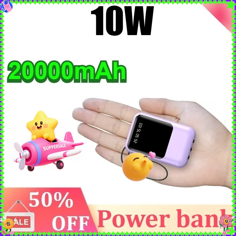 20000mAh Mini Power Bank 10W Portable Charger Fast Charging Powerbank External Spare Battery for IPhone for Huawei for Xiaomi
20000mAh Mini Power Bank 10W Portable Charger Fast Charging Powerbank External Spare Battery for IPhone for Huawei for Xiaomi