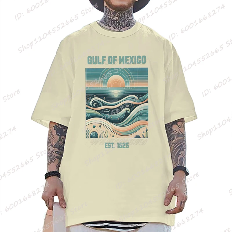 Gulf Of Mexico Graphic T-shirts For Women/Men Summer Short Sleeve Crew Neck Loose Tee Shirt Creative Personalized Oversized Tops
Gulf Of Mexico Graphic T-shirts For Women/Men Summer Short Sleeve Crew Neck Loose Tee Shirt Creative Personalized Oversized Tops
