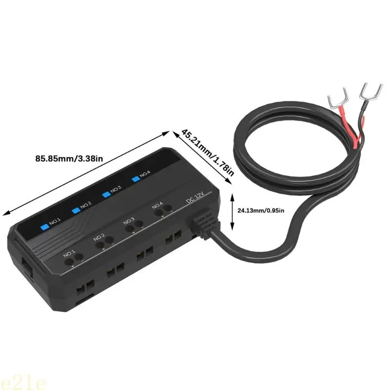 E21E 4 Circuit Blade Holder Box For 12V Systems Overloads Protections Relays
E21E 4 Circuit Blade Holder Box For 12V Systems Overloads Protections Relays