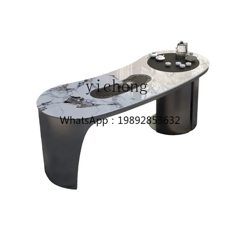 TQH Kung Fu tea table and chair combination home balcony tea table office rock slab light luxury high sense
TQH Kung Fu tea table and chair combination home balcony tea table office rock slab light luxury high sense