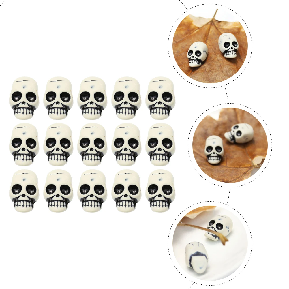 25pcs Small Skull Head Statue Lifelike Resin Halloween Decoration Party Layout Haunted House Prop Scary Skull Decor Desktop Tiny
25pcs Small Skull Head Statue Lifelike Resin Halloween Decoration Party Layout Haunted House Prop Scary Skull Decor Desktop Tiny