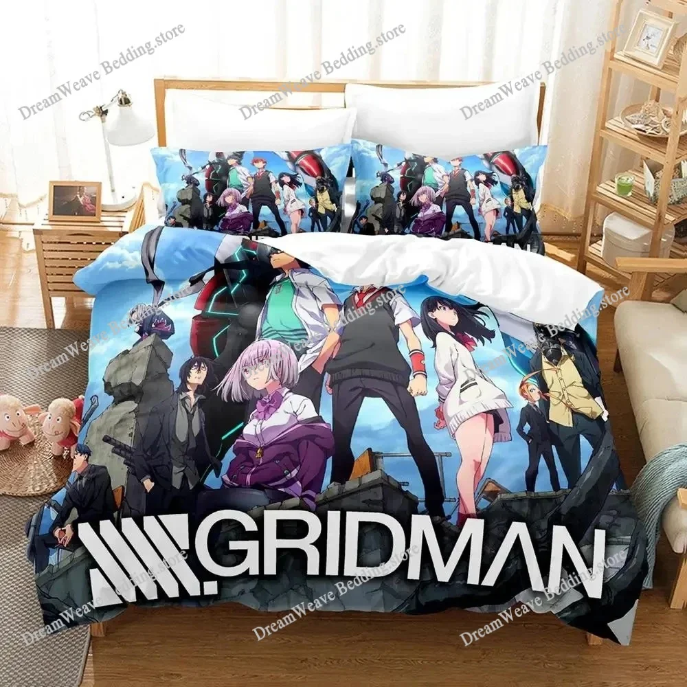 Anime SSSS.GRIDMAN Bedding Set Duvet Cover Bed Set Quilt Cover Pillowcase Comforter King Queen Size Boys Adult Bedding Set
Anime SSSS.GRIDMAN Bedding Set Duvet Cover Bed Set Quilt Cover Pillowcase Comforter King Queen Size Boys Adult Bedding Set
