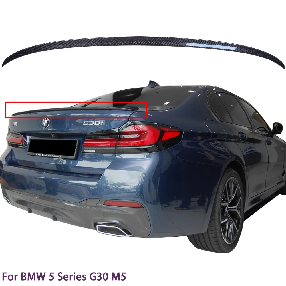 For BMW 5 Series G30 G38&M5 F90 M5 Style Carbon fiber Rear Spoiler Trunk wing 2016-2023
For BMW 5 Series G30 G38&M5 F90 M5 Style Carbon fiber Rear Spoiler Trunk wing 2016-2023