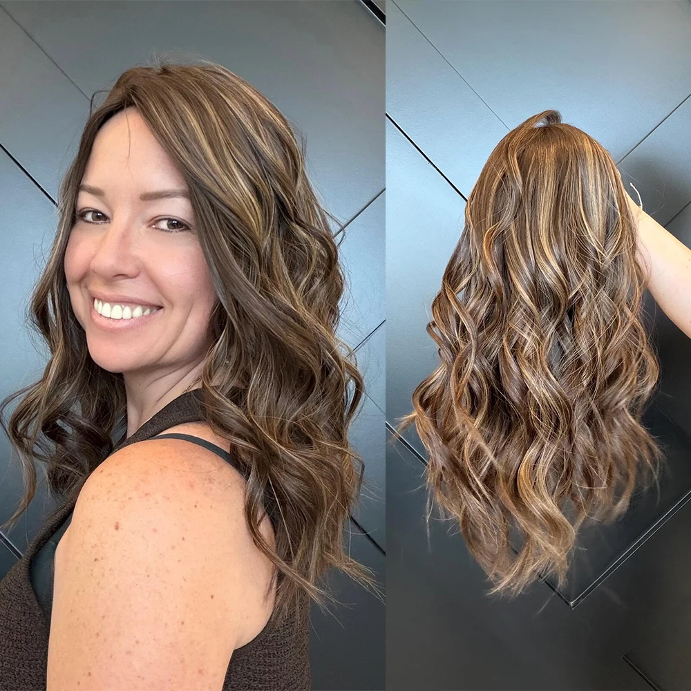 Warm Brunette Caramel Highlights Wig for Women 14" Natural Curly Wave Bob Wig Synthetic Heat Resistant Fiber Lace Front Wig
Warm Brunette Caramel Highlights Wig for Women 14" Natural Curly Wave Bob Wig Synthetic Heat Resistant Fiber Lace Front Wig