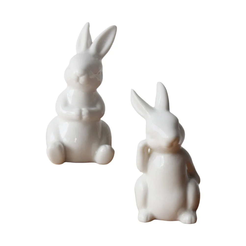 2 Pcs Easter Decorations Home Desktop Plush Ceramic Animal Figurine Ceramics Vivid Rabbit Office Guinea Pig Hay
2 Pcs Easter Decorations Home Desktop Plush Ceramic Animal Figurine Ceramics Vivid Rabbit Office Guinea Pig Hay