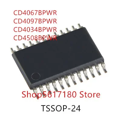10 шт. CD4067BPWR CD4097BPWR CD4034BPWR CD4508BPWR CD4067 CD4097 CD4034 CD4508 TSSOP-24 IC
10 шт. CD4067BPWR CD4097BPWR CD4034BPWR CD4508BPWR CD4067 CD4097 CD4034 CD4508 TSSOP-24 IC