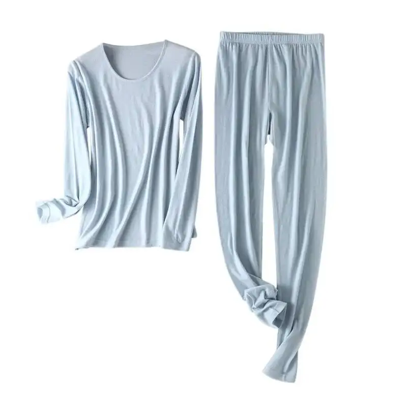 Women 100% Pure Wool Thermal Underwear Set Round Neck Long Sleeve High Waist Skin-Friendly Underwear
Women 100% Pure Wool Thermal Underwear Set Round Neck Long Sleeve High Waist Skin-Friendly Underwear