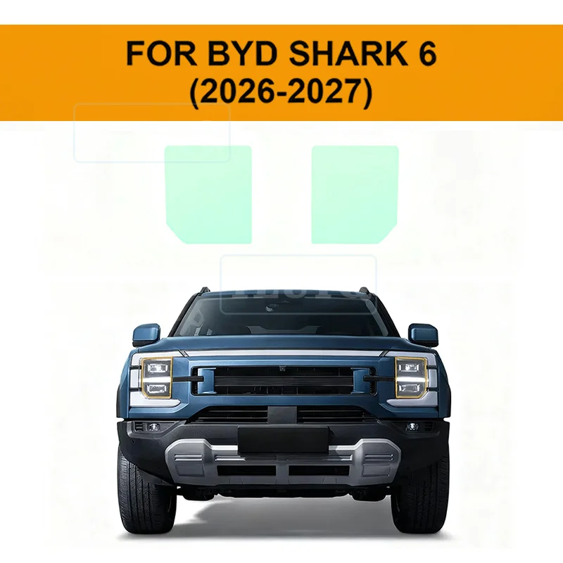 For BYD Shark 6 2026 2027 Car Headlight Rearview Protection Film Sticker Anti-scratch Protective Sticker Clear Smoked Decal
For BYD Shark 6 2026 2027 Car Headlight Rearview Protection Film Sticker Anti-scratch Protective Sticker Clear Smoked Decal