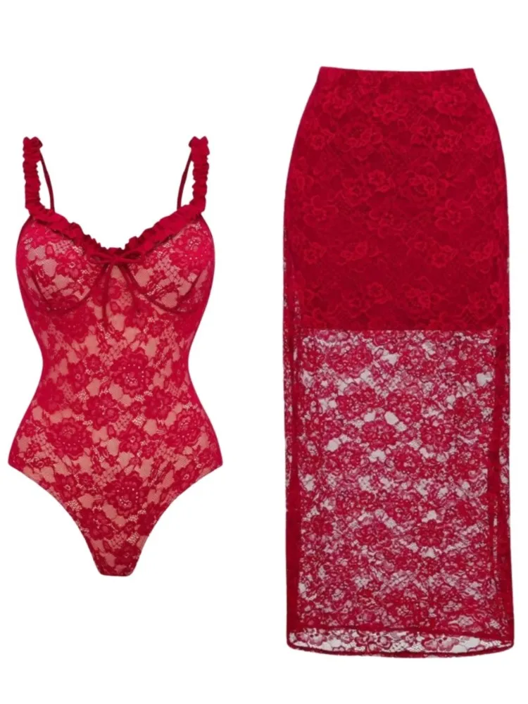 Retro Bikini Printed Fashion Two Piece Swimsuit And Cover Up With Skirt Tight Women's Bandage Summer Beach Luxury Elegant
Retro Bikini Printed Fashion Two Piece Swimsuit And Cover Up With Skirt Tight Women's Bandage Summer Beach Luxury Elegant