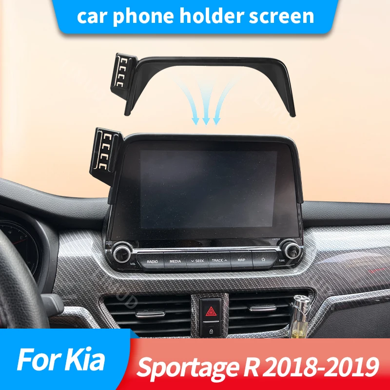 Держатель для телефона в автомобиль с беспроводной зарядкой для Kia Sportage R 2018-2019, фиксированное крепление, автомобильные аксессуары.
Держатель для телефона в автомобиль с беспроводной зарядкой для Kia Sportage R 2018-2019, фиксированное крепление, автомобильные аксессуары.