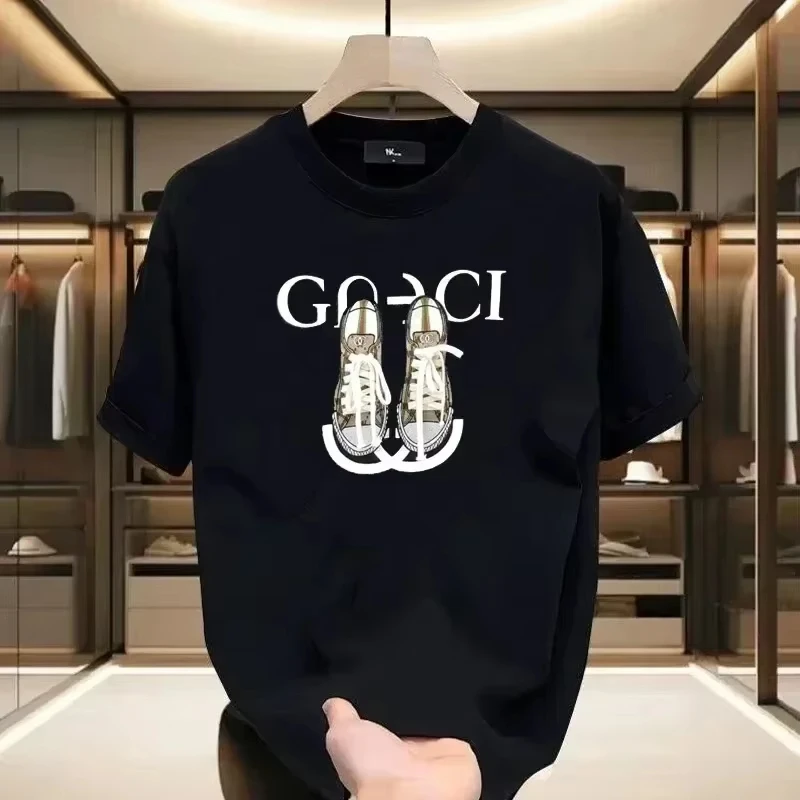 New high-end color bear print T-shirt pure 100% cotton T-shirt short sleeve men's print T-shirt shirt loose clothing
New high-end color bear print T-shirt pure 100% cotton T-shirt short sleeve men's print T-shirt shirt loose clothing