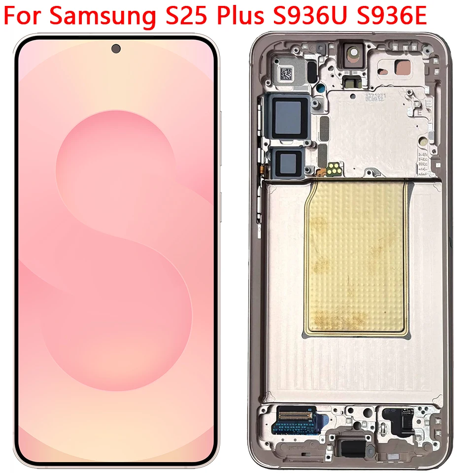 6,7 "S25+ ЖК-дисплей оригинальный для Samsung Galaxy S25 Plus S936B/DS S936E S936U1 ЖК-дисплей сенсорная панель с рамкой в сборе
6,7 "S25+ ЖК-дисплей оригинальный для Samsung Galaxy S25 Plus S936B/DS S936E S936U1 ЖК-дисплей сенсорная панель с рамкой в сборе