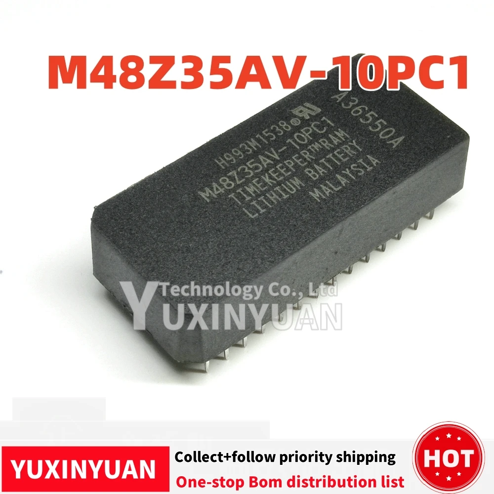 M48Z35AV-10PC1 DIP 10 шт./лот В НАЛИЧИИ YUXINYUAN 
M48Z35AV-10PC1 DIP 10 шт./лот В НАЛИЧИИ YUXINYUAN